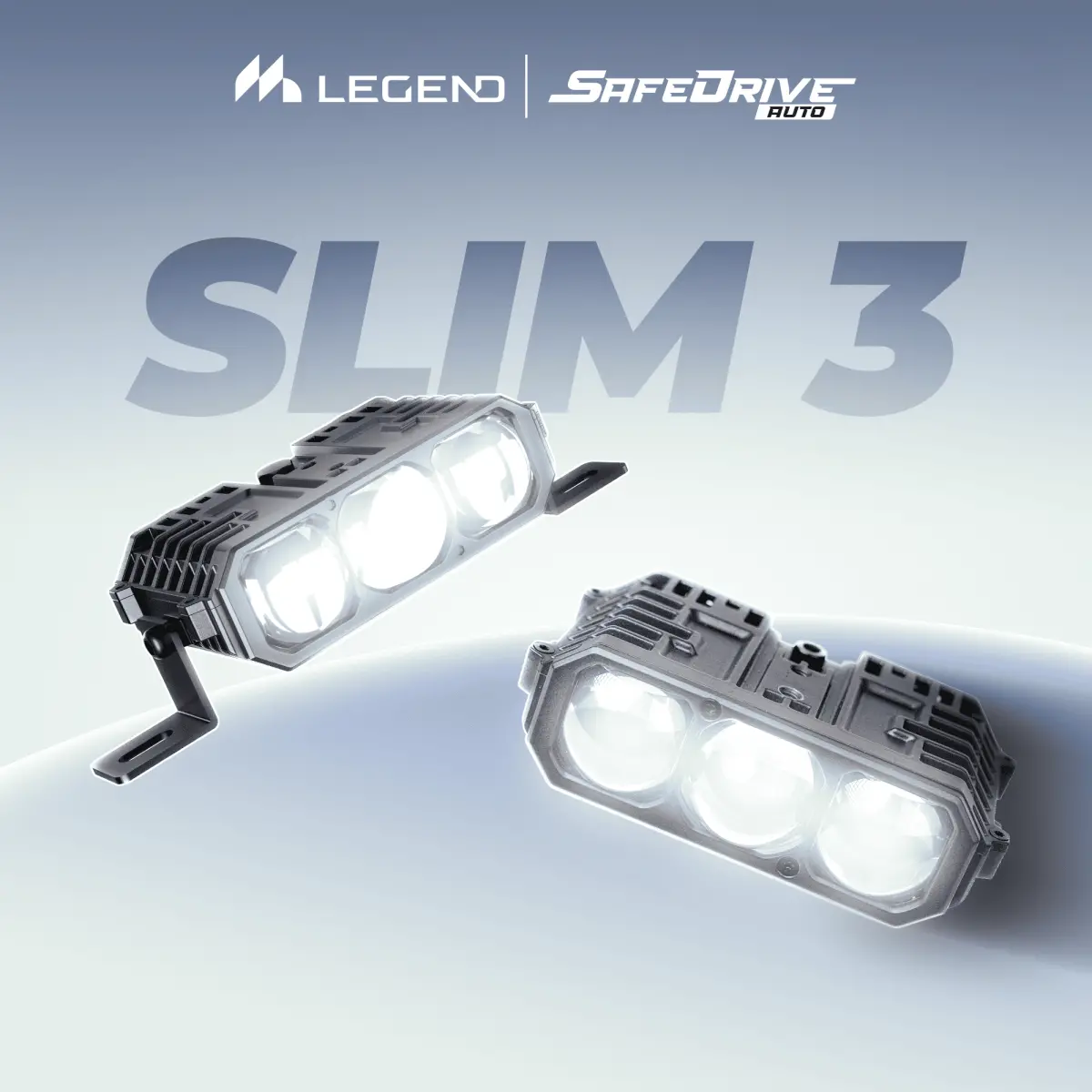 MLEGEND SLIM 3 LED Fog Light Car Driving Light